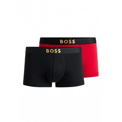 Boss ανδρικά boxers 2pack σε συσκευασία δώρου, κανονική γραμμή 100%cotton 50524544 640